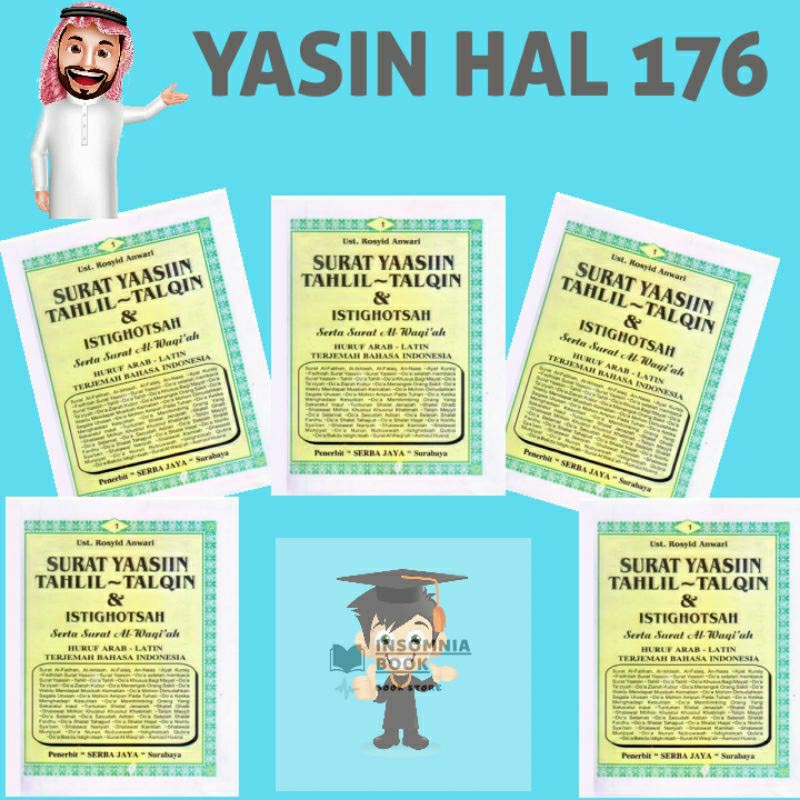Blangko yasin 176 halaman tanpa cover