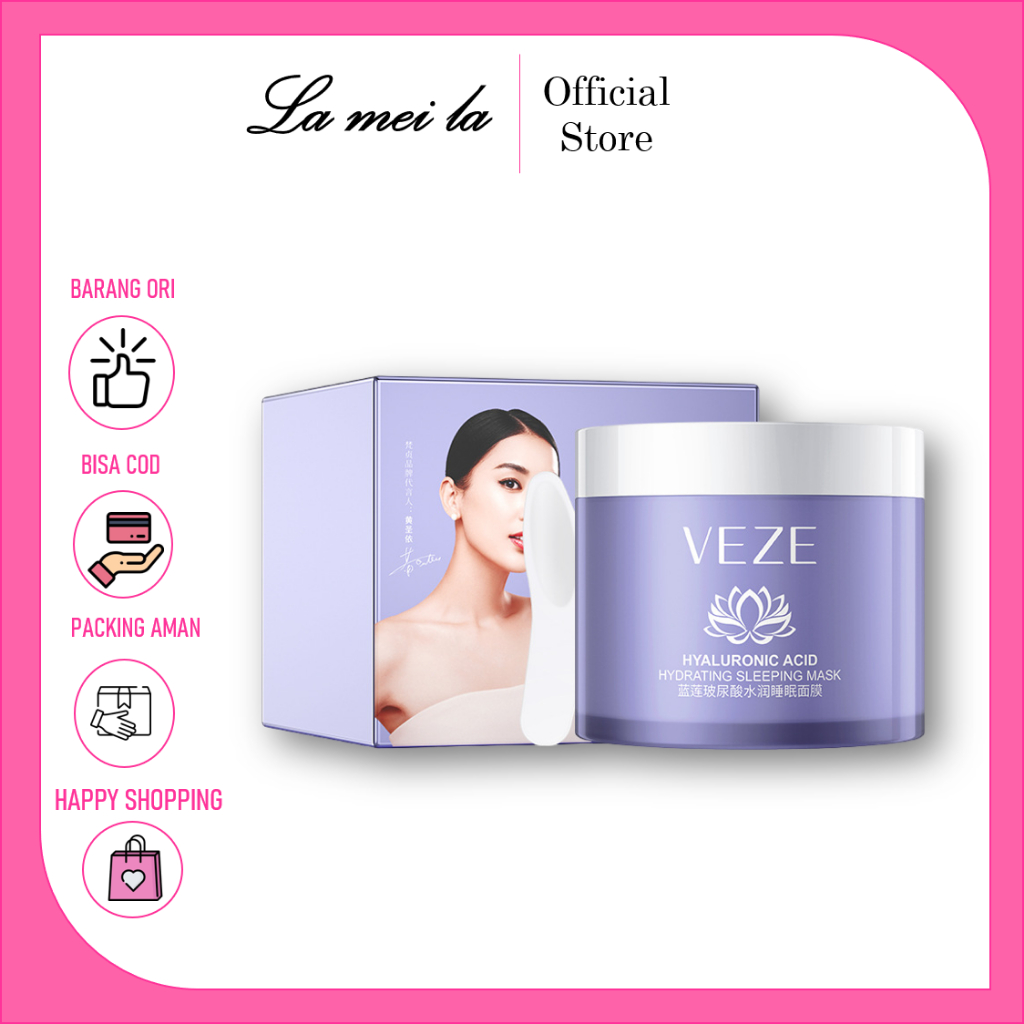 LM-FZ82645 Veze Masker Tidur Asam Hilaluronat 100gr