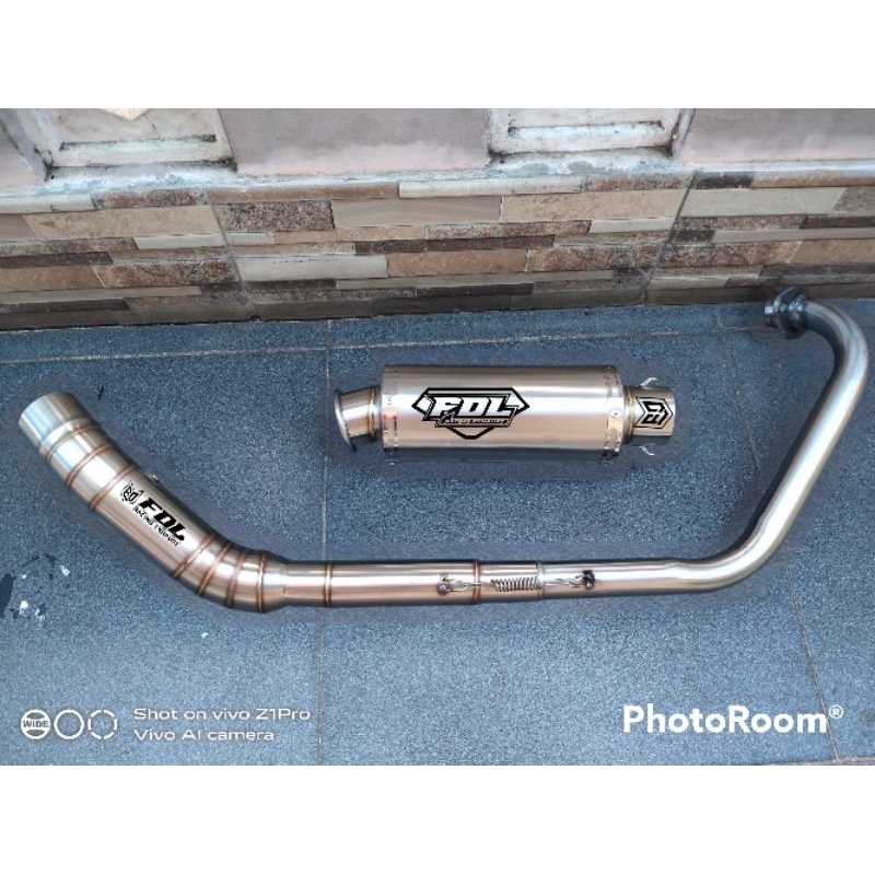 knalpot racing original FDL RACING type RD 1 SHORT