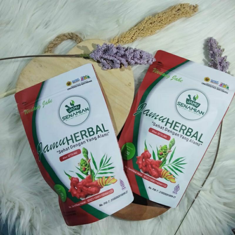 

Jamu Senamian Lombok/Wedang Jahe/Minuman Herbal Berkhasiat