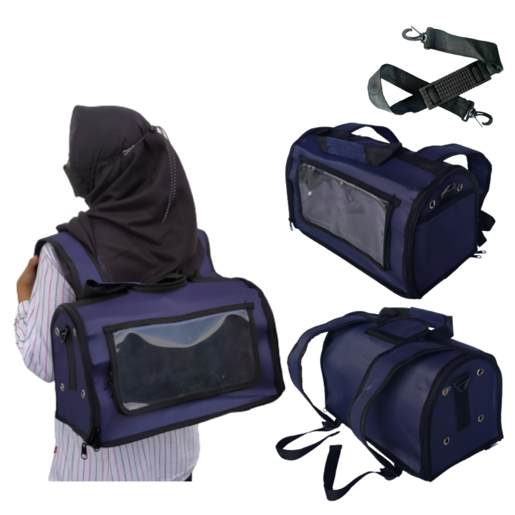 TAS KUCING RANSEL 5 IN1 TRANSPARAN PET CARGO 5 IN1 TAS RANSEL KUCING PET CARRIER TRANSPARAN