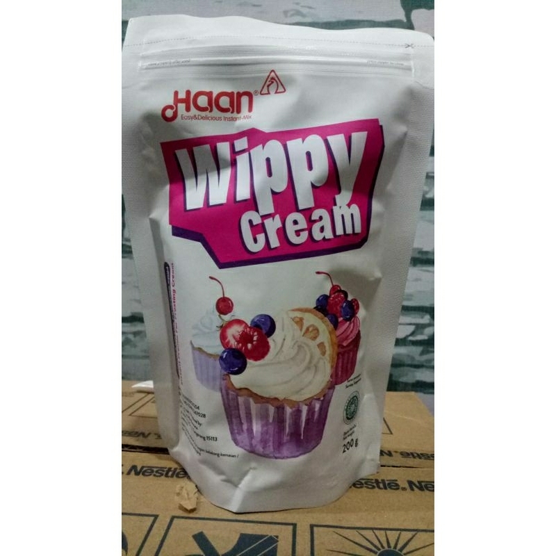 

Haan wippy cream 200gr