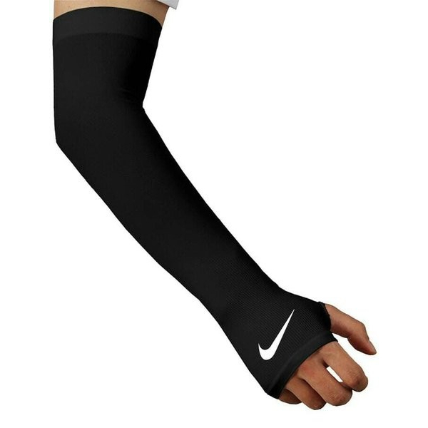 Manset Tangan  NIKE lengan panjang Hitam olahraga Voli futsal