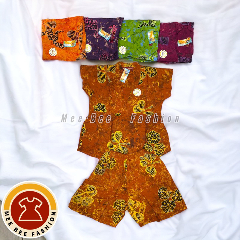 BATIK CAP COPAR PREMIUM - HOTPEN ABG KIMONO KERAH V