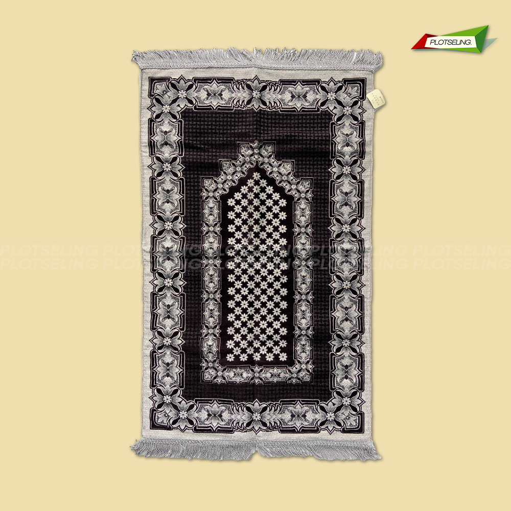 Sajadah Turkey Super Premium AYDIN GENOVA Ukuran 70 x 109 cm Sajadah Travel Besar Sajadah Beludru Halus Sejadah Souvenir Hari Raya
