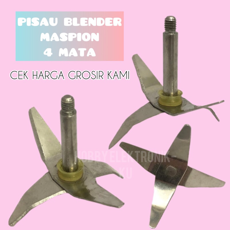 PISAU BLENDER “MASPION” 4 MATA