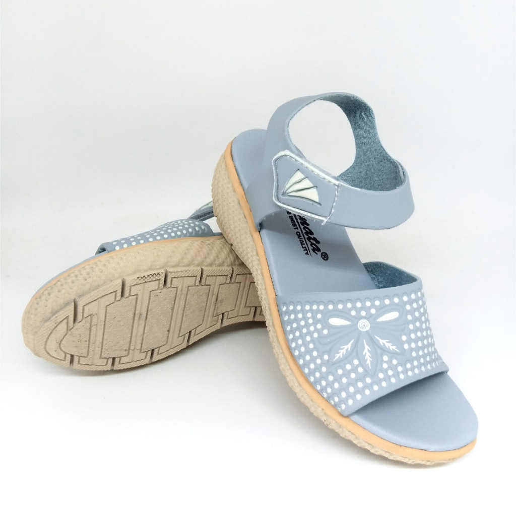 Sandal Slop Let Anak Perempuan Renata 4cm Tali Strap 26 - 35 Casual Fashion RNT02