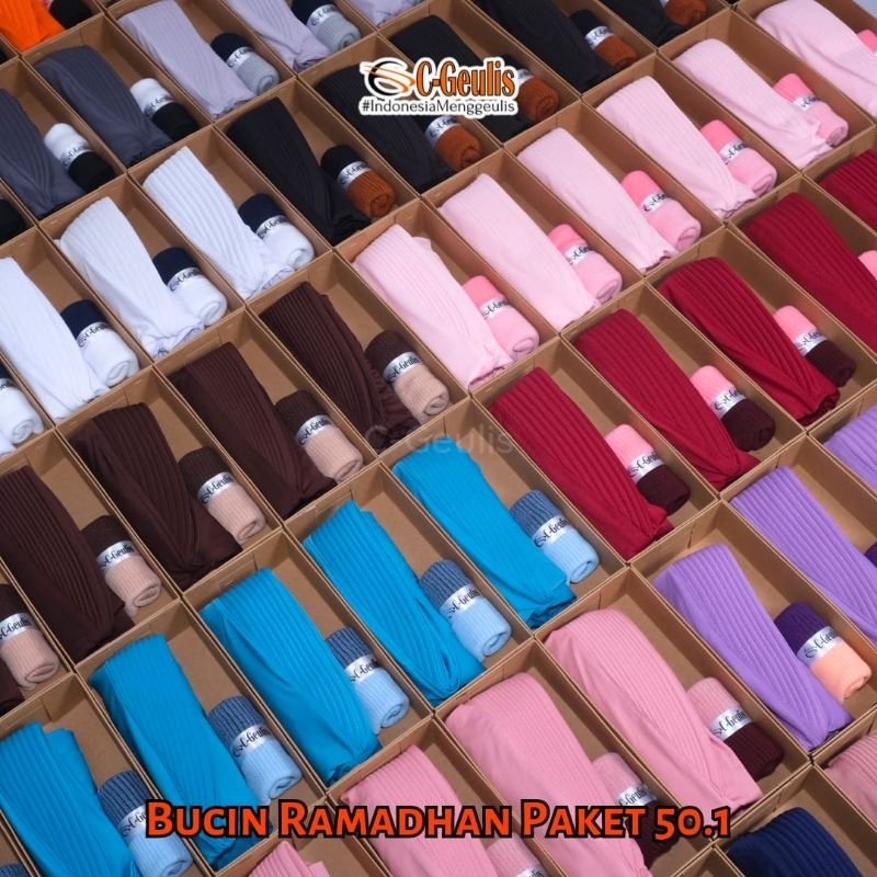 Ciput antpus daily hijab c-geulis promo hampers box hemat 50