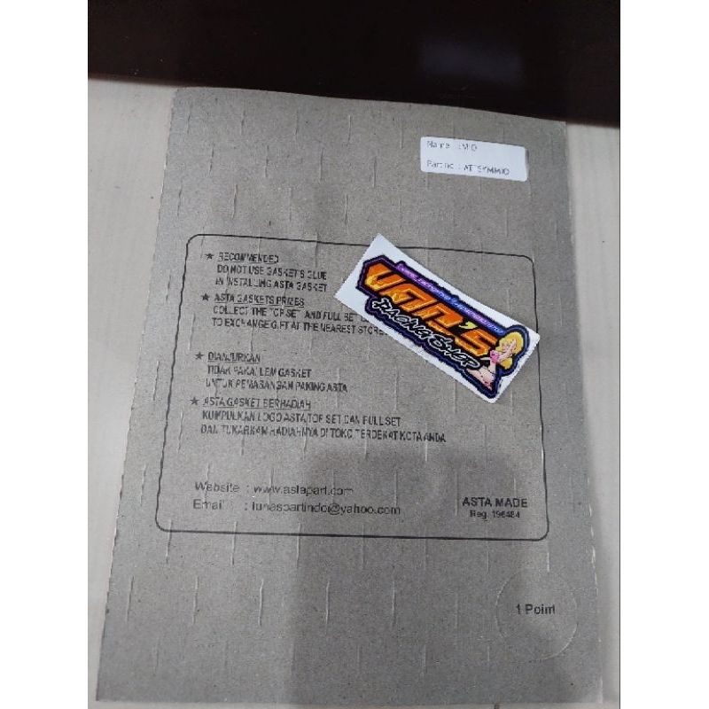 PAKING TOP SET MIO MIO SPORTY MIO SOUL ASTA