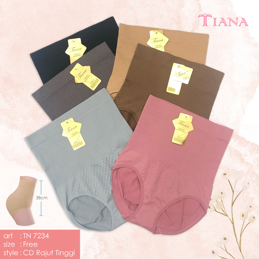 TIANA | Celana Dalam Korset Wanita RAJUT / CD Korset Wanita Rajut / EXTRA SOFT / art TN 7234