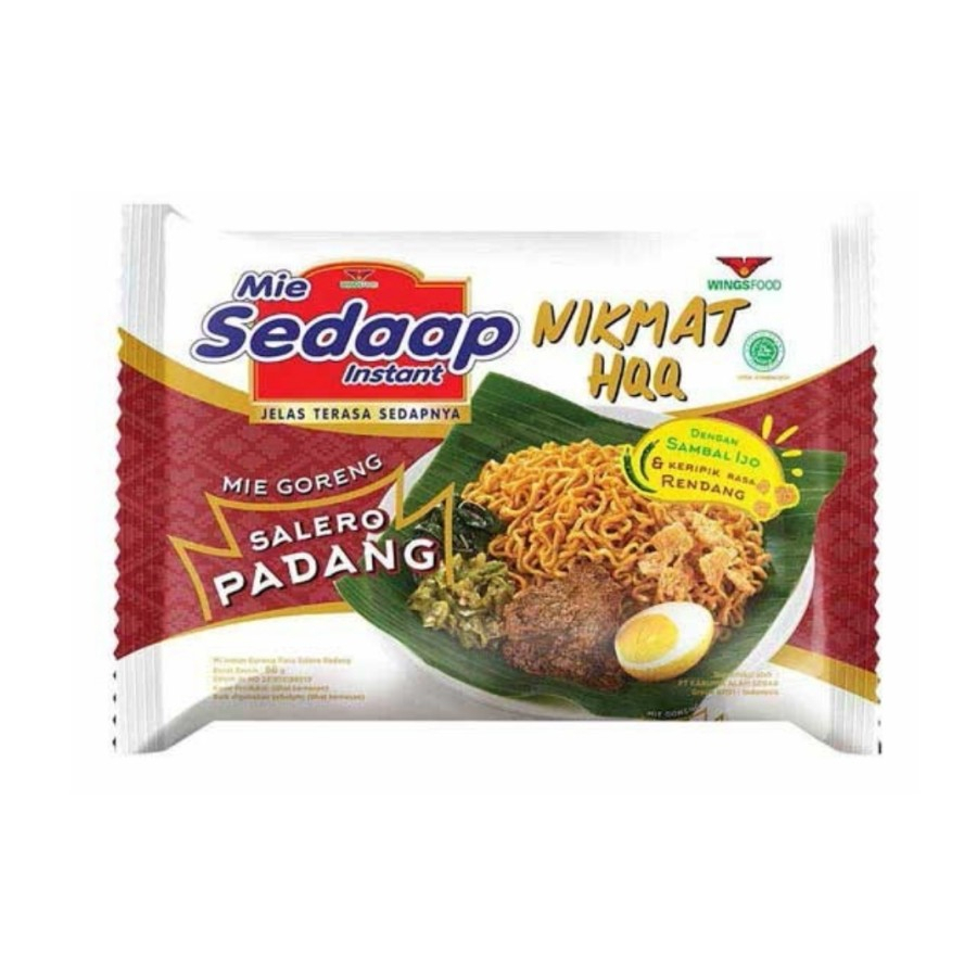

mie sedaap goreng mi sedap instan rasa salero padang