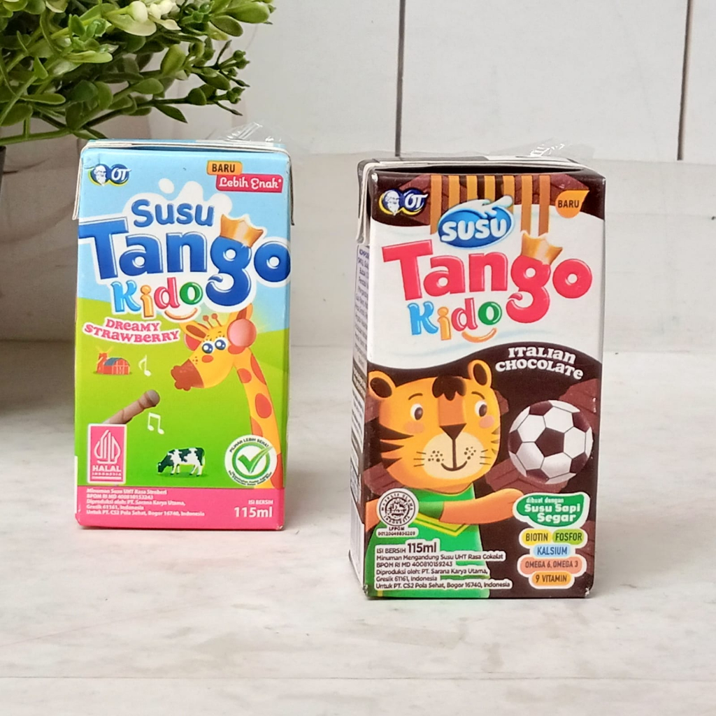 Tango Susu Kido 115ml Dream Strawberry/Italian Chocolate