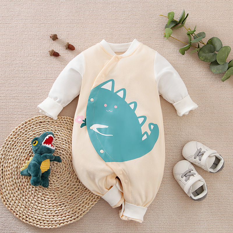 COD baju bayi laki laki bayi import korea jumsuit bayi motif DINO baju bayi baju bayi unisex lucu ki