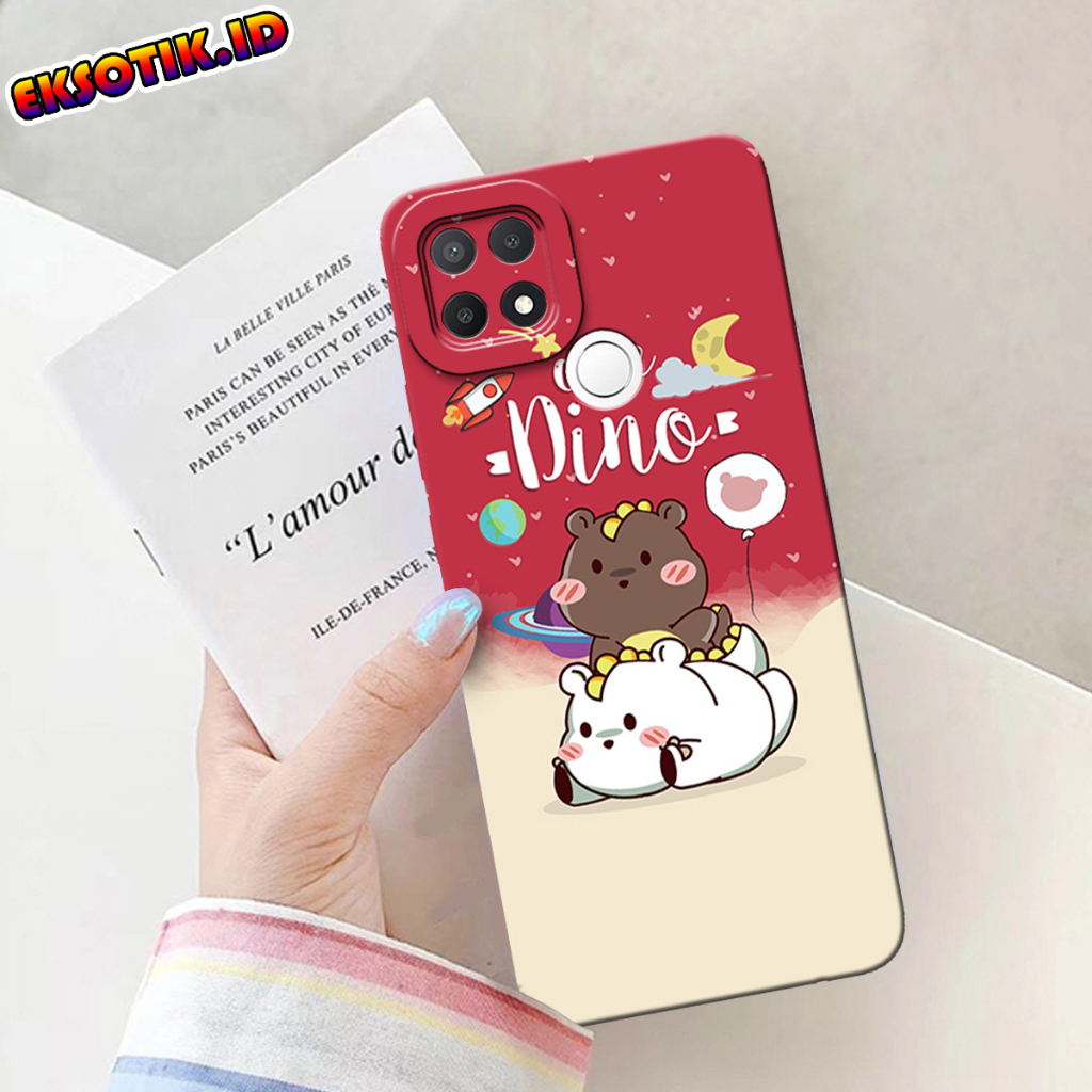 Case OPPO A15 - Eksotik.id - Casing OPPO A15 - Case KARTUN LUCU - Skin Handphone - Silikon OPPO A15 