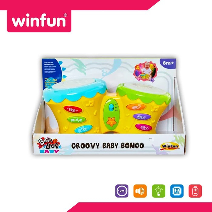 WINFUN GROOVY BABY BONGO