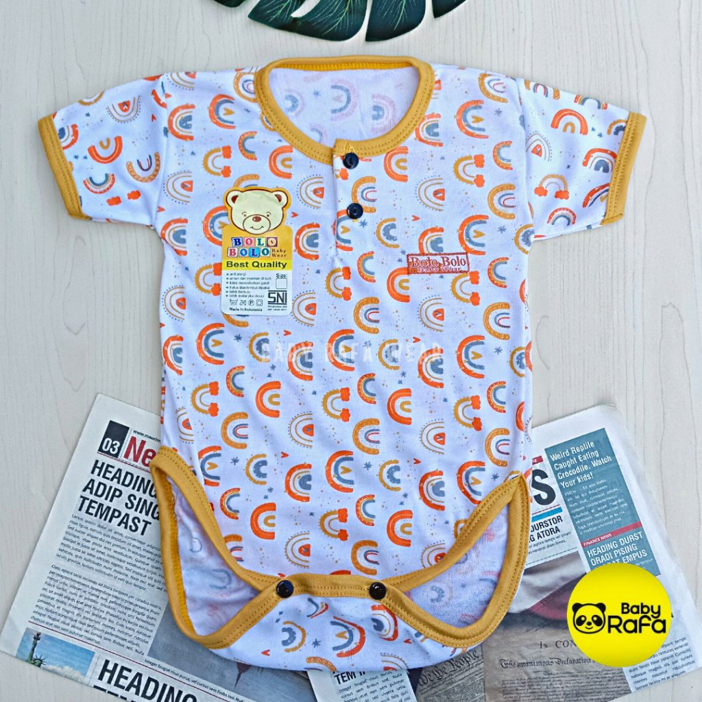 Serian Mustard - 3 pcs Jumper Bayi MUSTARD SERIES 0 sd 6 Bulan merk SNI Bolo - Bolo / Baju Bayi JUMPER Serian Mustard