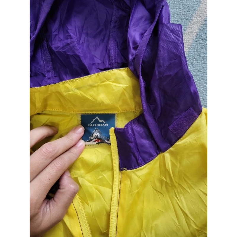 Jaket outdor running SJ outdor original brand second