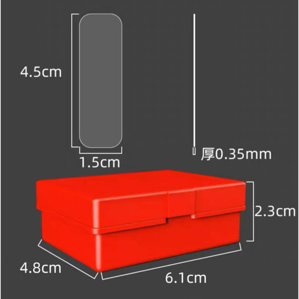 Double Tape Isi 60Pcs Box Mini Selotip Bening Transparan 2 Sisi Serbaguna