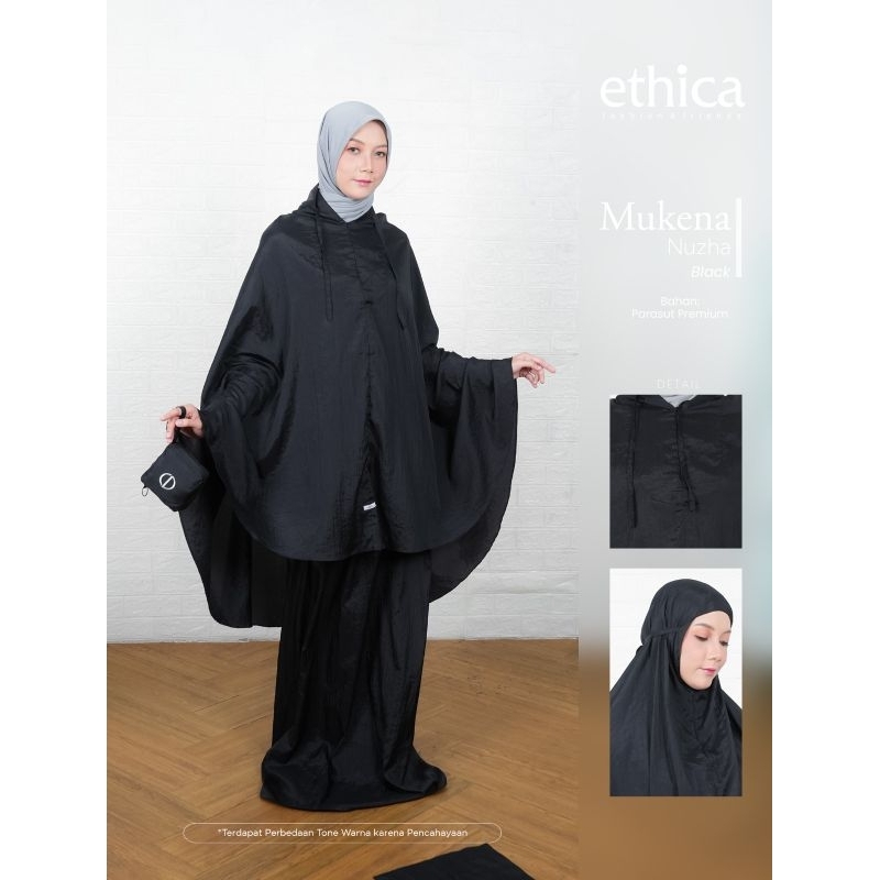 MUKENA DEWASA MINI NUZHA BY ETHICA HIJAB