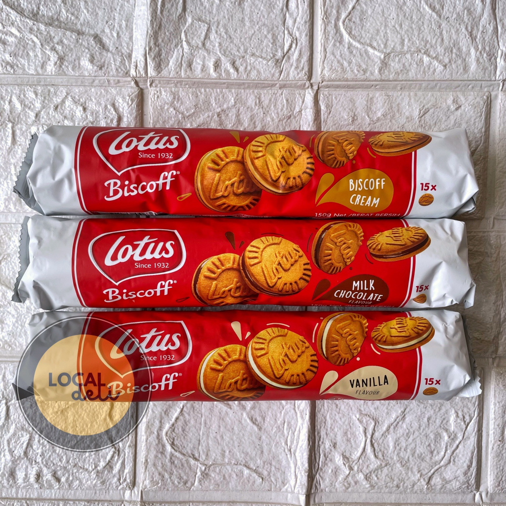 (FreeOngkir) Lotus Biscoff Biscuit Sandwich 150gr / Lotus Biscoff Sandwich Biscuit Cookies 150gr