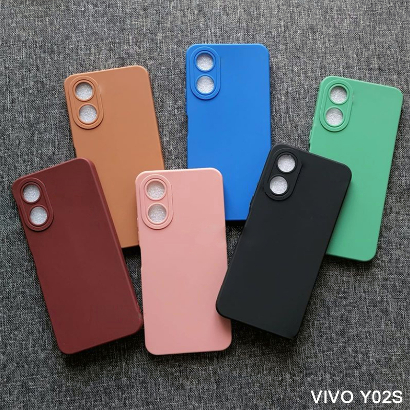 Softcase VIVO Y02 VIVO Y16 VIVO Y02S VIVO Y22 VIVO Y22S VIVO Y35 VIVO Y35 2022 VIVO Y16 2022 Case 3D Pro Camera Gel Silika Casing