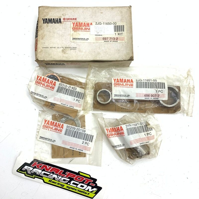 STANG SETANG SEHER PISTON YAMAHA F1ZR FIZR FORCE 1 2JG ORIGINAL JAPAN
