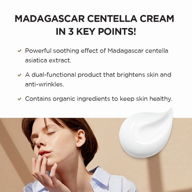 [BPOM] SKIN1004 Madagascar Centella Asiatica Cream (NEW PACKAGING)