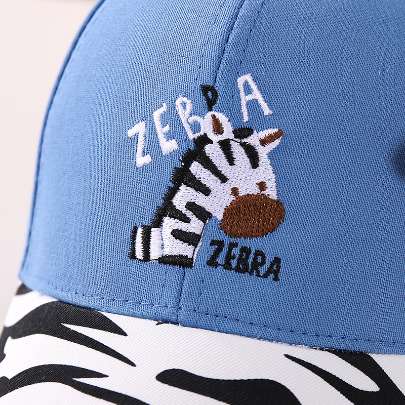 Topi Baseball Import Anak 3-8tahun Model Zebra