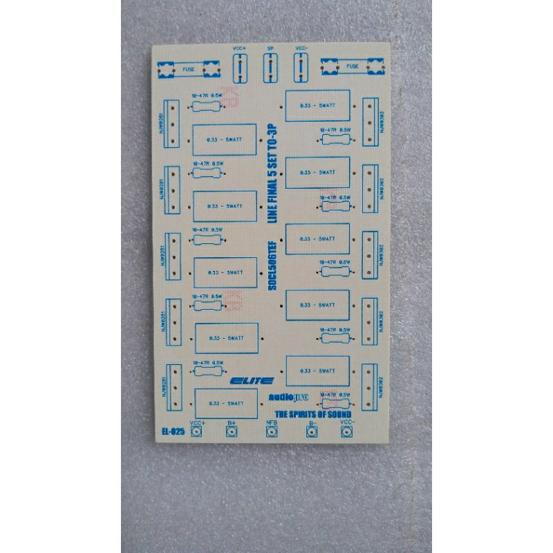 PCB FIBER CEM3  LINE FINAL 5 SET TRANSISTOR