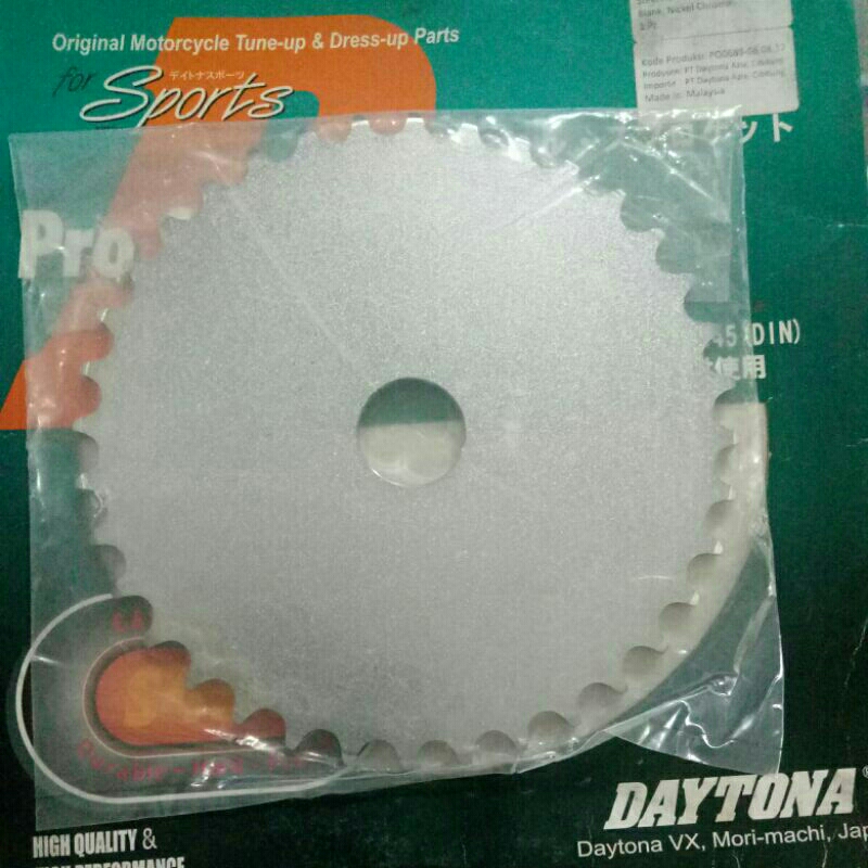 Daytona gear blank 520 36-50T
