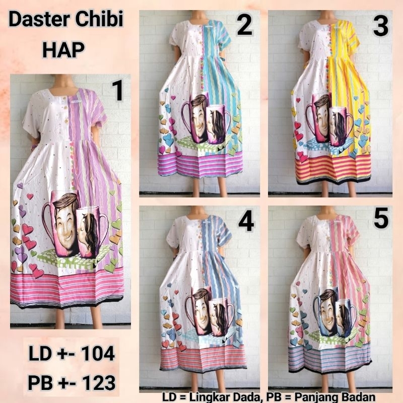 DASTER CHIBI LENGAN HAP DASTER MODERN KEKINIAN BUSUI FRIENDLY STPK +  MUG