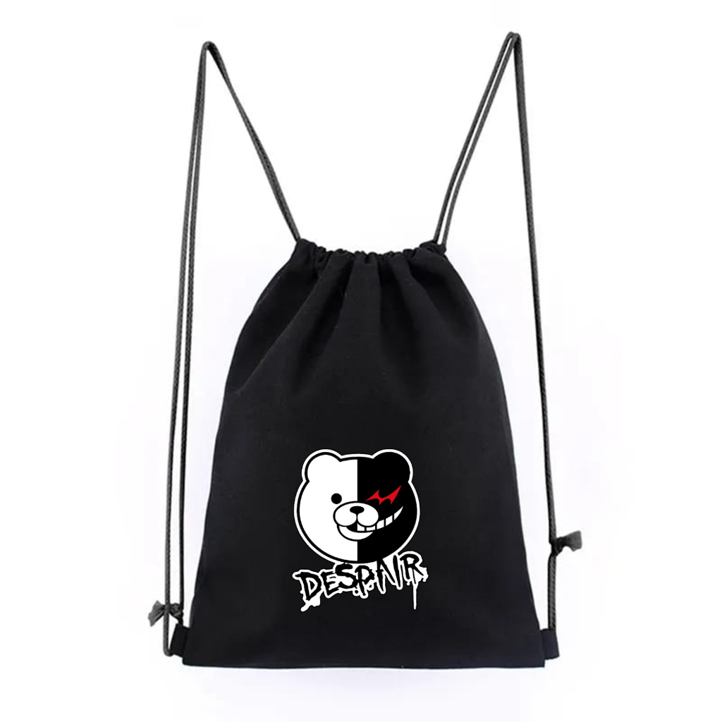 Tas Ransel Serut Tas Sekolah String Bag Anime Despair Tahan Air