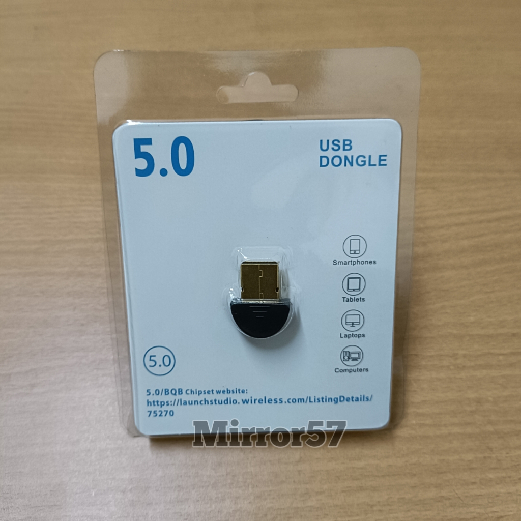 USB Bluetooth 5.0 Penerima Pemancar Sinyal Bluetooth Di PC Laptop Komputer