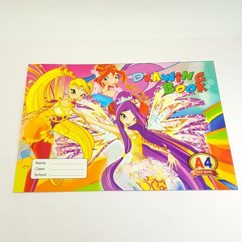 

Buku Gambar/Drawing Book A4 Karakter Winx Club