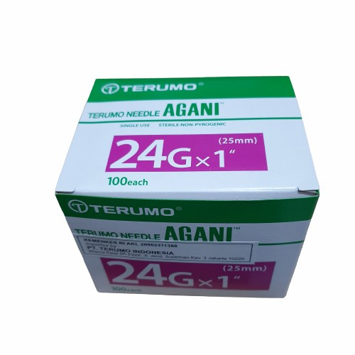 Needle Agani Terumo 18 21 22 23 24 25 26 27 30