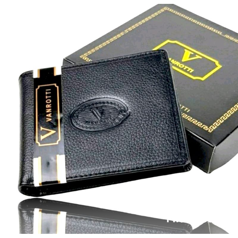 100% kulit SAPI ASLI Dompet kulit VANROTTI ORIGINAL DOMPET PRIA WANITA KULIT dompet impor kulit asli