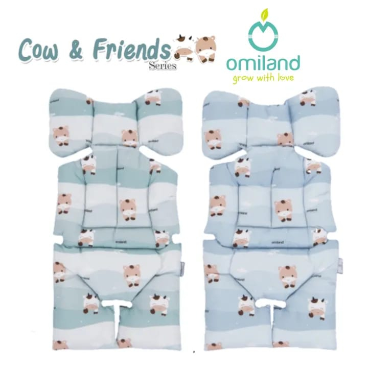 Omiland OB44251 OB44252 Alas Stroller Cow &amp; Friends Series