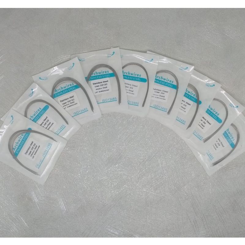 Dental Stainles wire / kawat stainles dental / SS wire IMD isi 10 pcs / SS kawat ortho