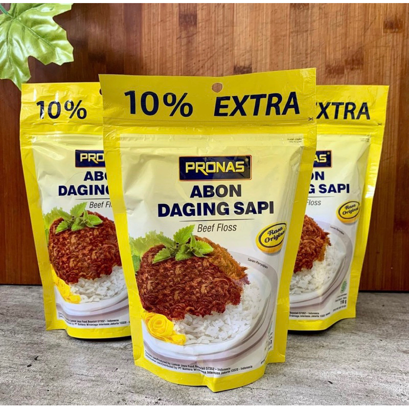 

Pronas Abon Daging Sapi 110gr [beef floss]