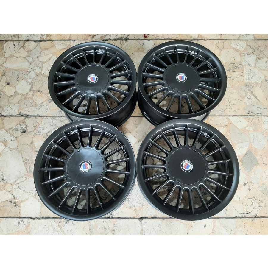 VELG MOBIL RACING ALPINA R15X6,5 LUBANG BAUT PCD 4X100, 4X114 ET38