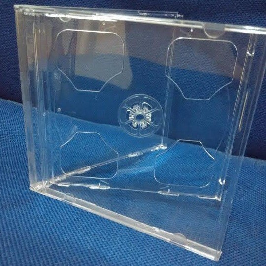 Kotak / Case / Casing / Box CD DVD Double Mika Transparant