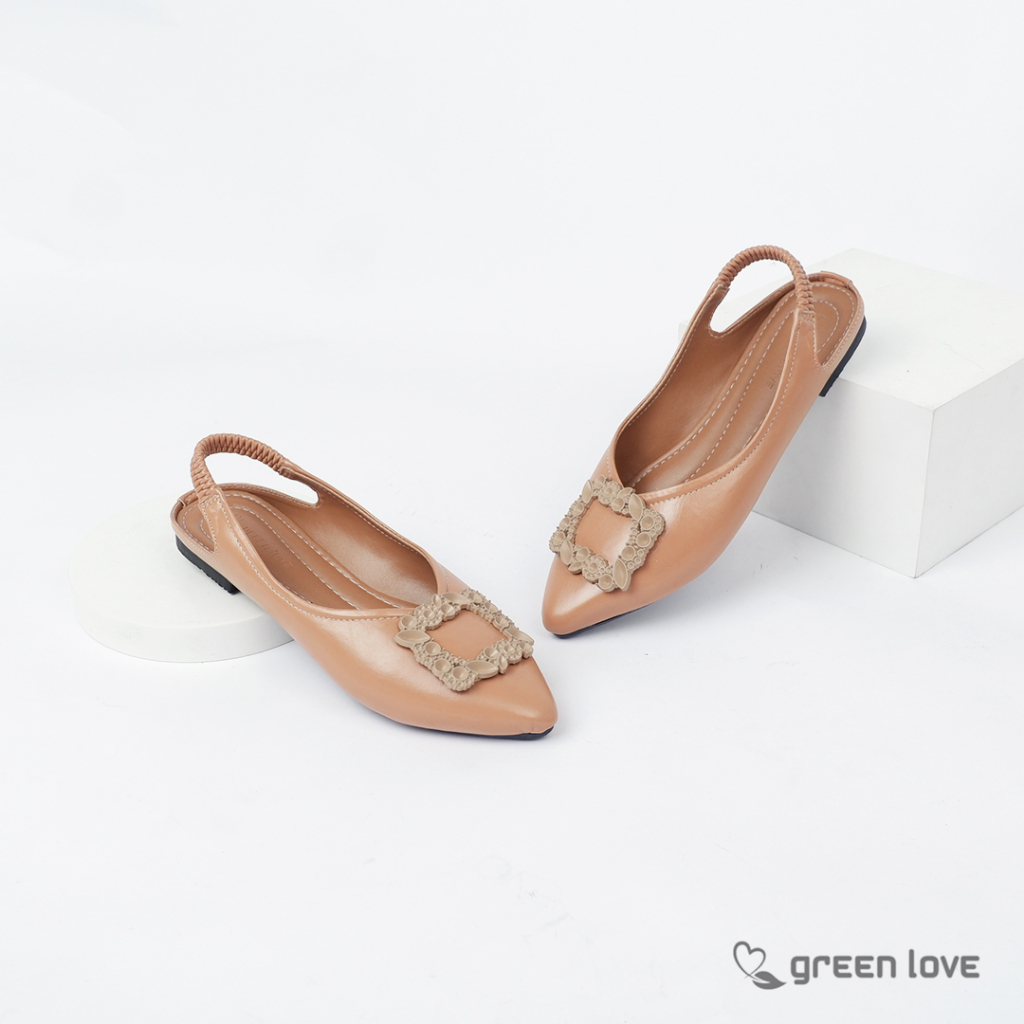 Green Love Sepatu Flat LOLITA