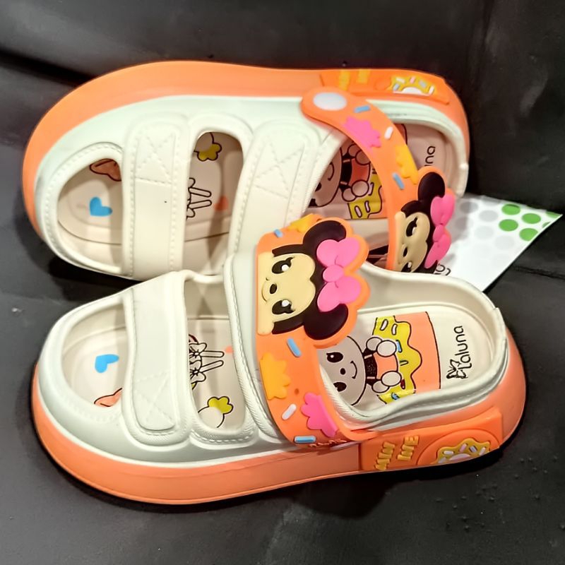 Sandal anak perempuan terbaru Sandal anak import ban 2 trendy cute sepatu sandal anak wanita hits