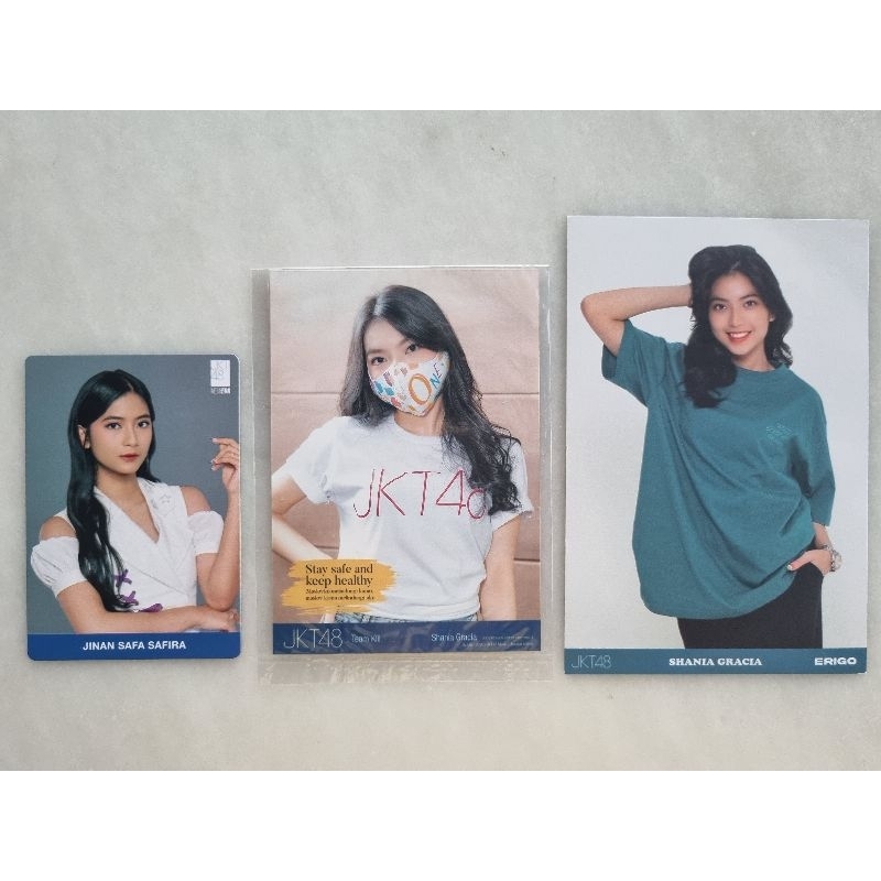 JKT48 Flying High Erigo Team KIII Masker Photocard Photopack PC PP Jinan Zee Gracia