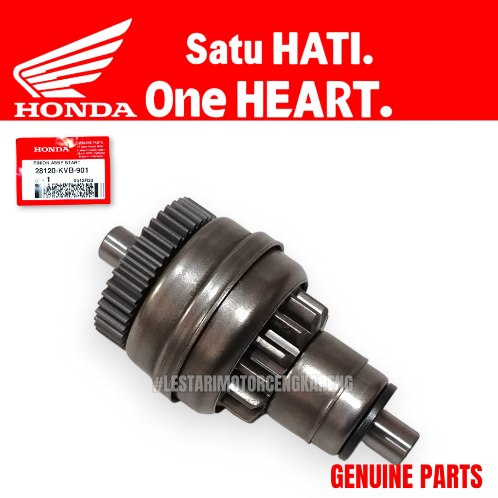 PINION GIGI STATER GRANAT VARIO KARBU BEAT KARBU FI AHM 28120-KVB-1100