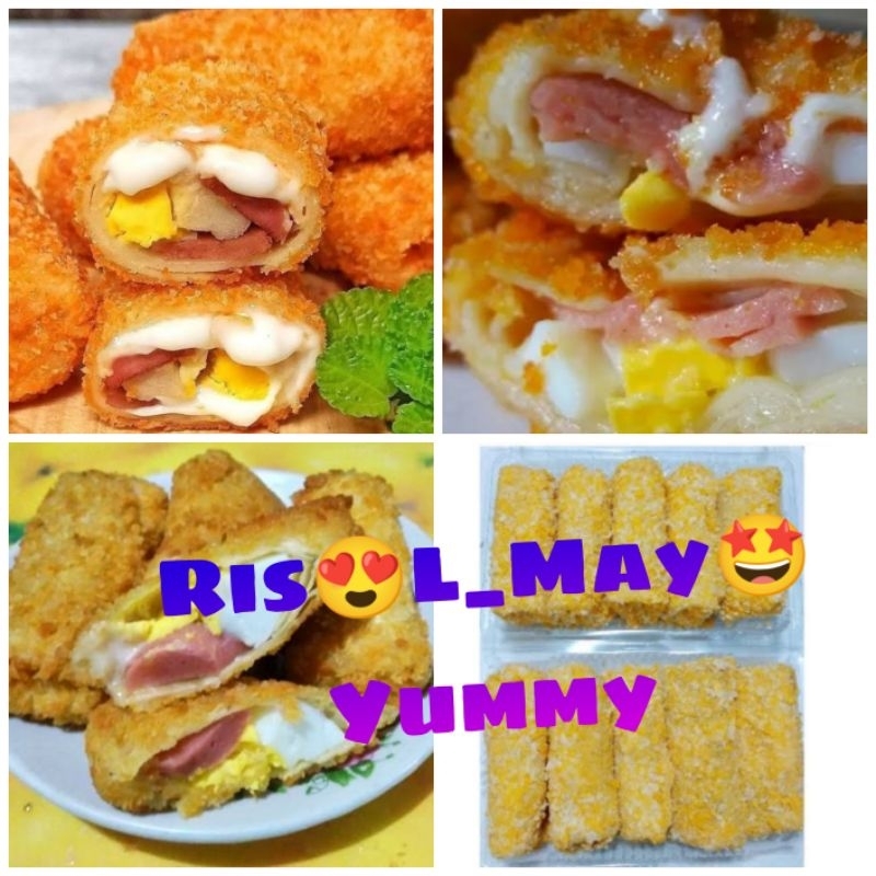

Frozen Dinsum-tahu bakso-risol mayo-risol coklat crispy