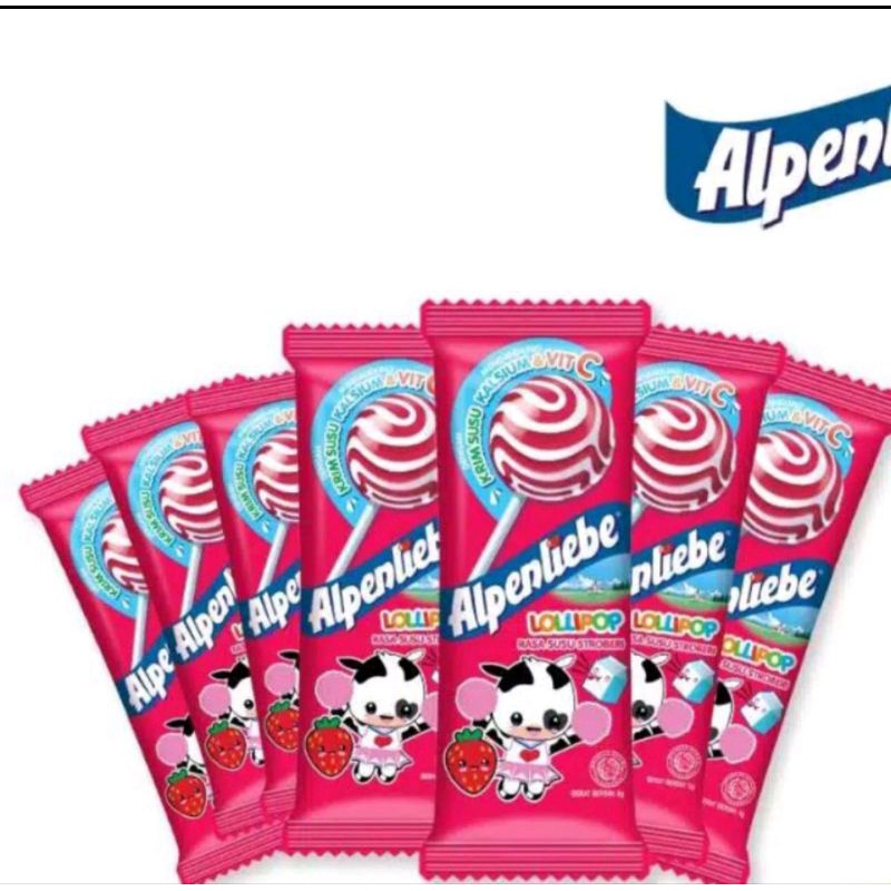 

Alpenliebe Lollipop isi 12 Pcs