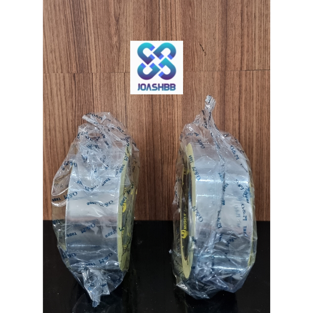 Lakban Aluminium Foil Tape 40mm x 18meter Muscle Tape