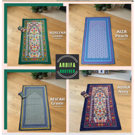 Amara grosir sajadah traveling Pouch Sajadah Traveling Kado Souvenir Umroh Syukuran - Arbifa Brother