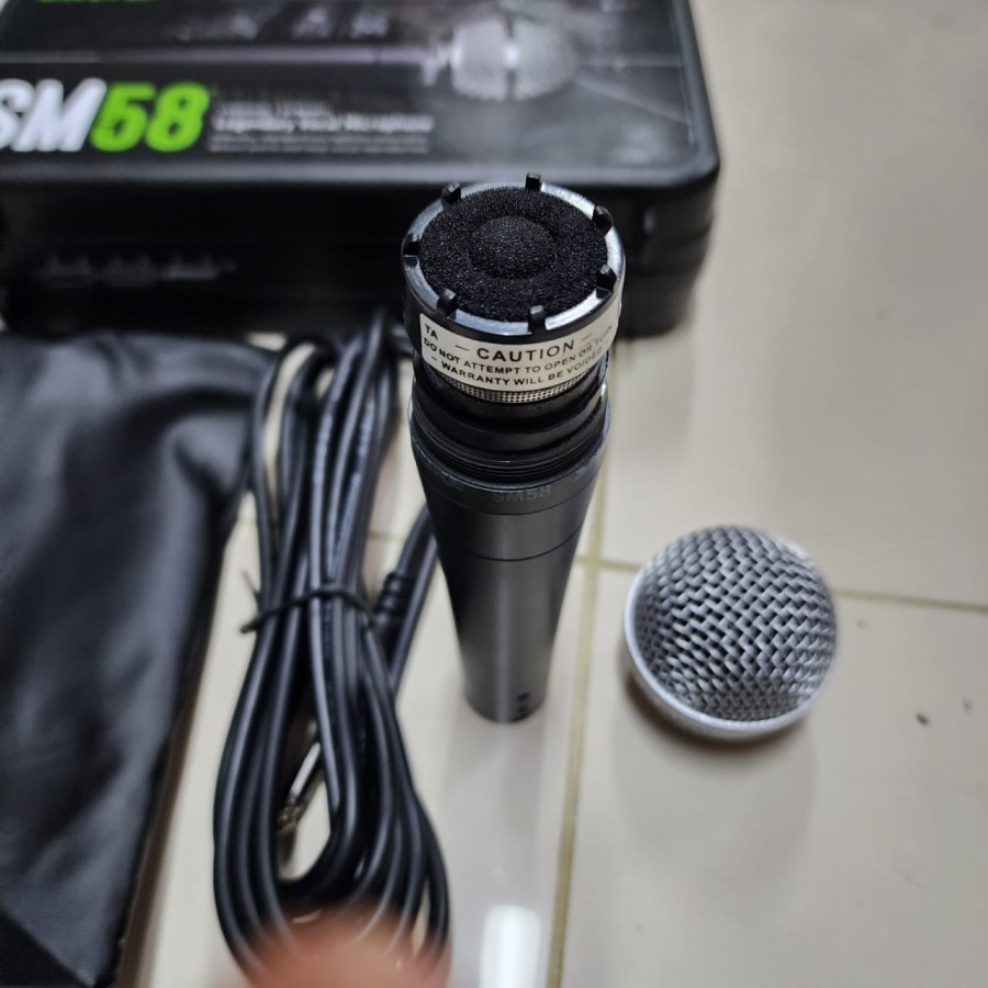 MIC SHURE SM58/SM 58 MICROPHONE KABEL